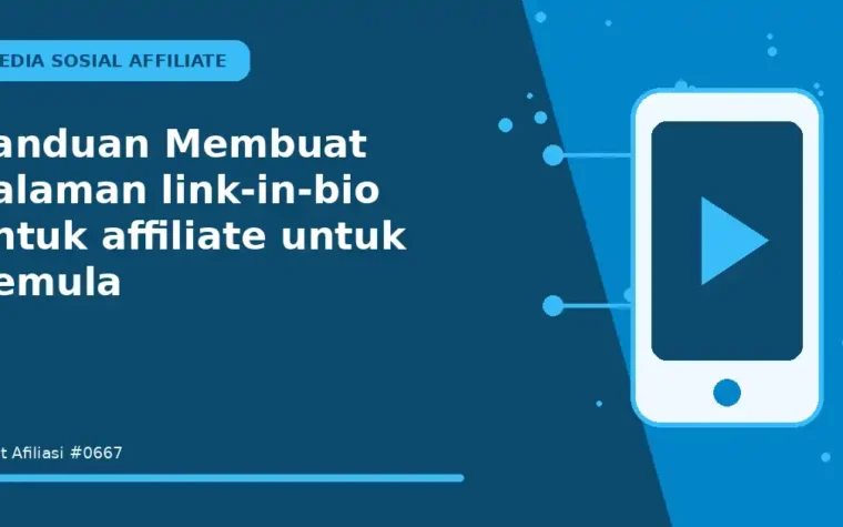 Panduan Membuat halaman link-in-bio untuk affiliate untuk Pemula