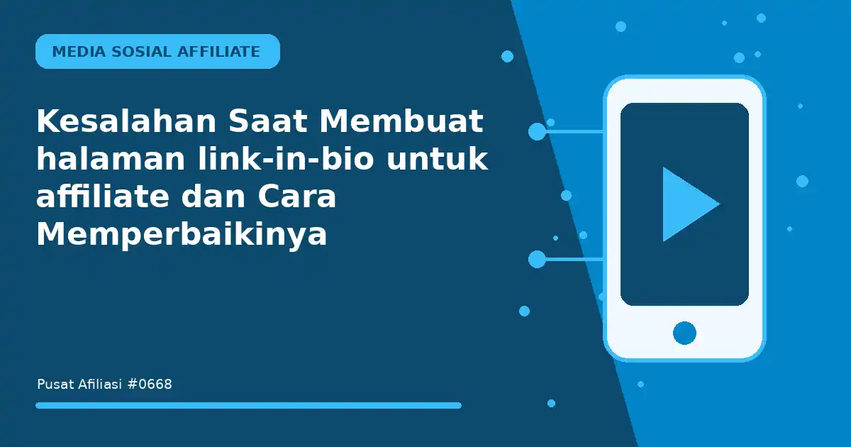 membuat halaman link-in-bio untuk affiliate
