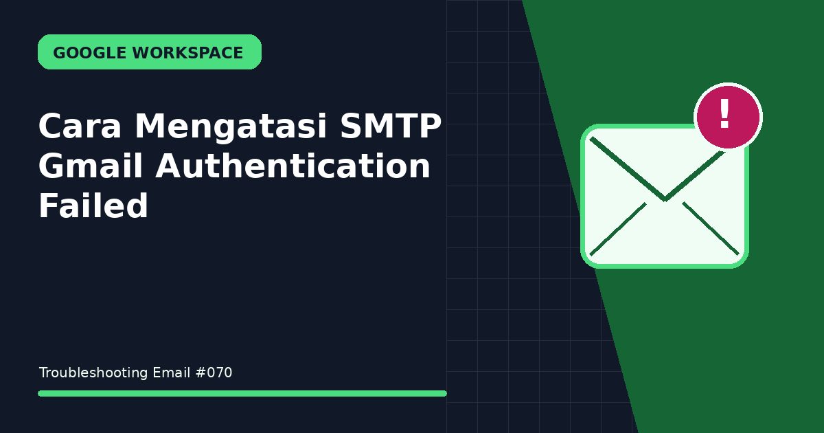smtp gmail authentication failed
