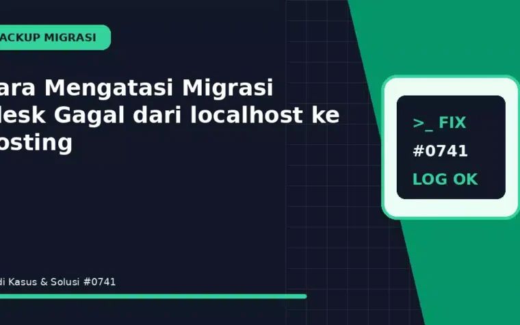 Cara Mengatasi Migrasi Plesk Gagal dari localhost ke hosting