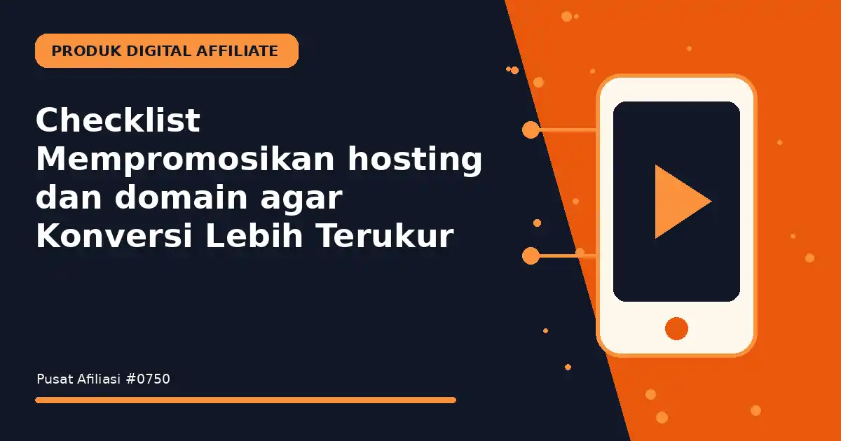 mempromosikan hosting dan domain