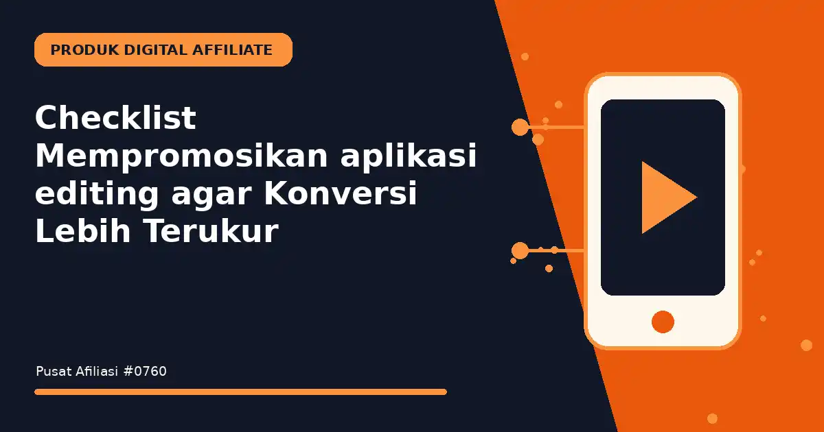 mempromosikan aplikasi editing