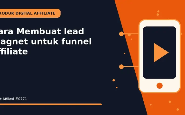 Cara Membuat lead magnet untuk funnel affiliate