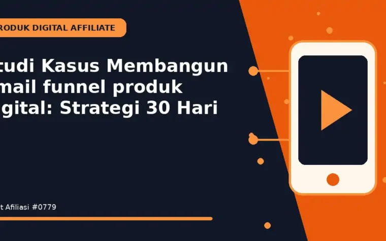 Studi Kasus Membangun email funnel produk digital: Strategi 30 Hari