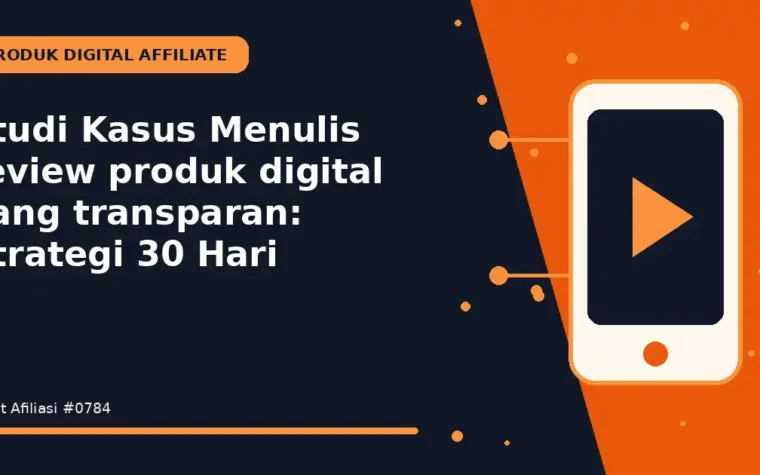 Studi Kasus Menulis review produk digital yang transparan: Strategi 30 Hari
