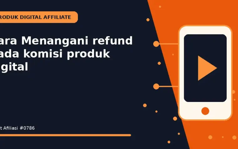 Cara Menangani refund pada komisi produk digital