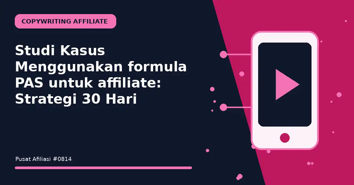 menggunakan formula pas untuk affiliate