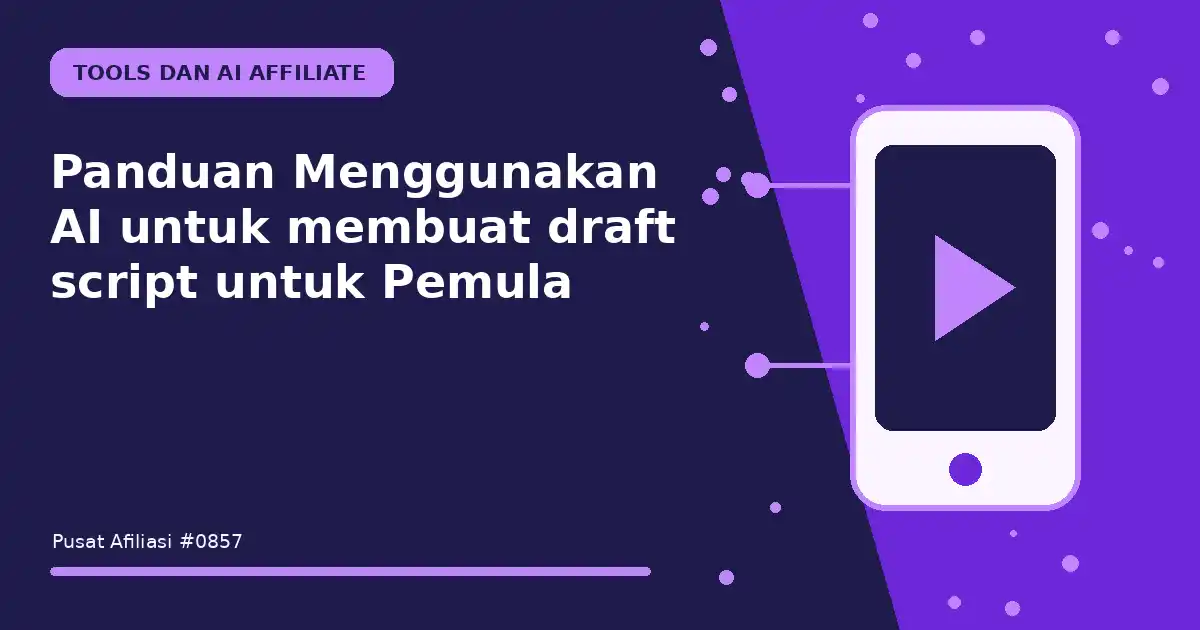 menggunakan ai untuk membuat draft script