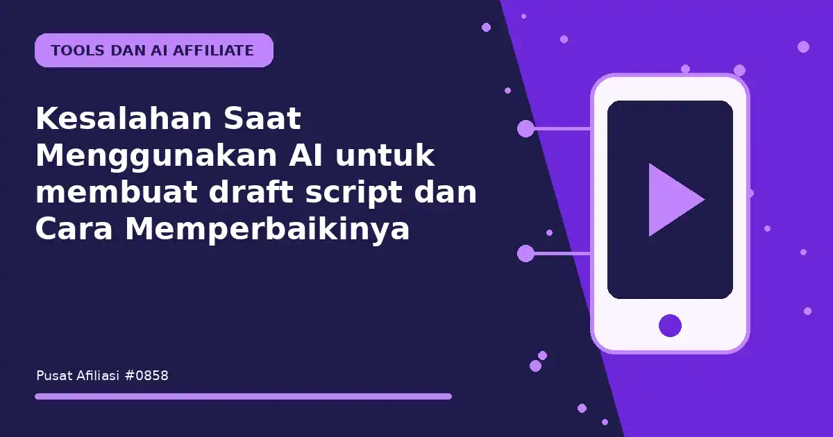 menggunakan ai untuk membuat draft script