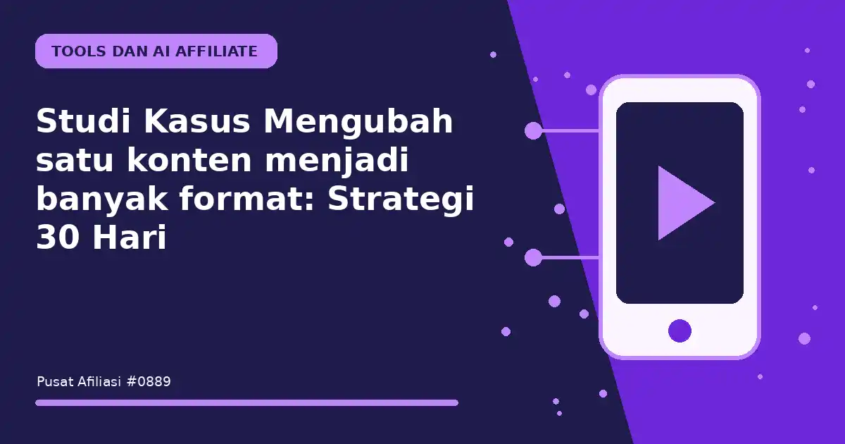 mengubah satu konten menjadi banyak format