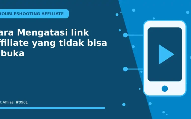 Cara Mengatasi link affiliate yang tidak bisa dibuka