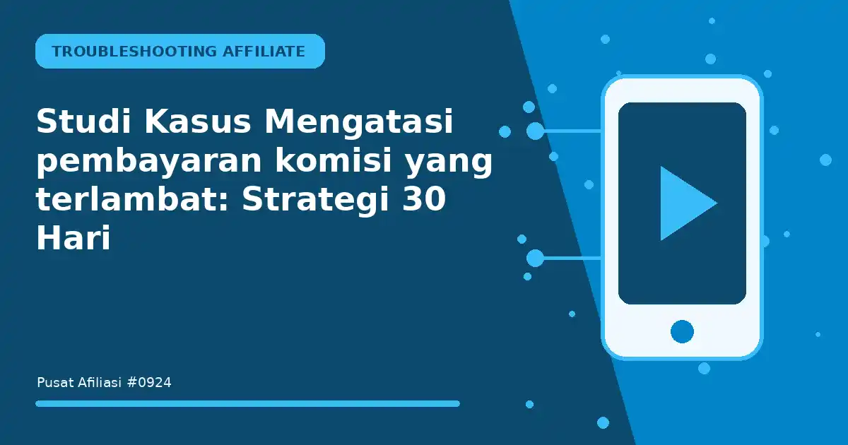 mengatasi pembayaran komisi yang terlambat