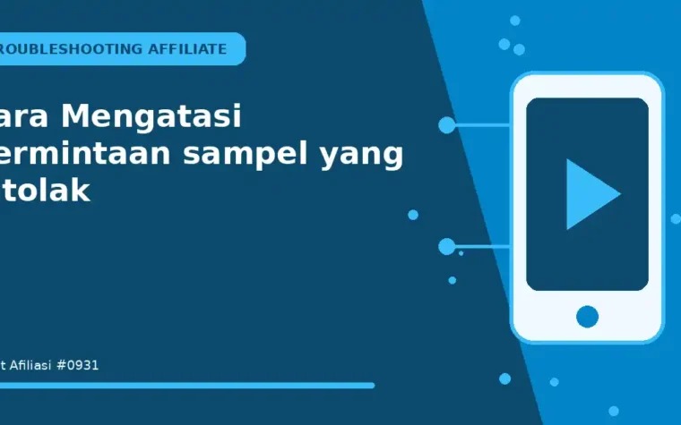 Cara Mengatasi permintaan sampel yang ditolak