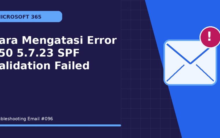 Cara Mengatasi Error 550 5.7.23 SPF Validation Failed