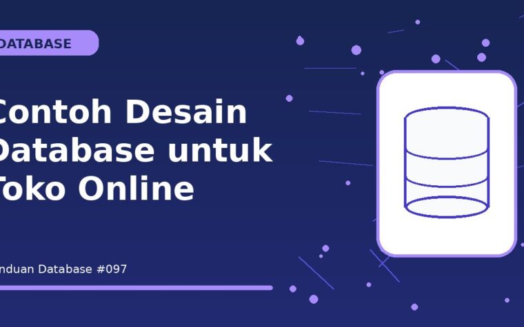 Contoh Desain Database untuk Toko Online