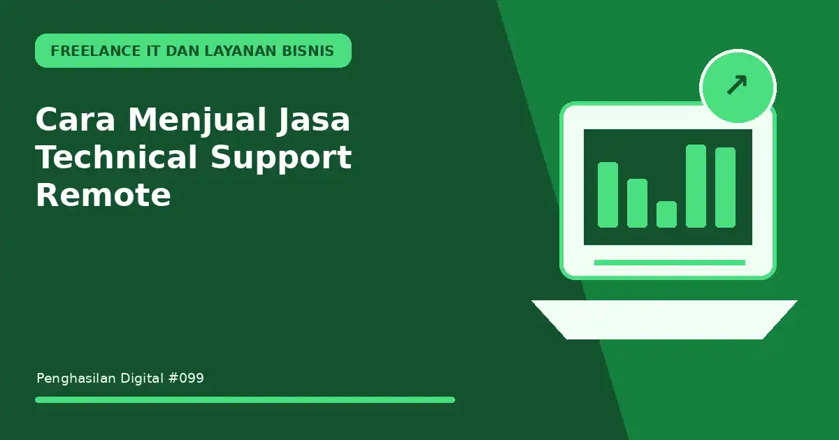 Cara Menjual Jasa Technical Support Remote