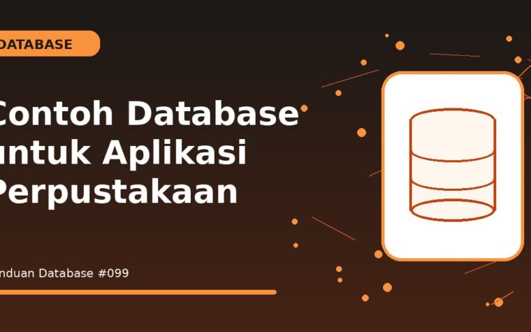 Contoh Database untuk Aplikasi Perpustakaan