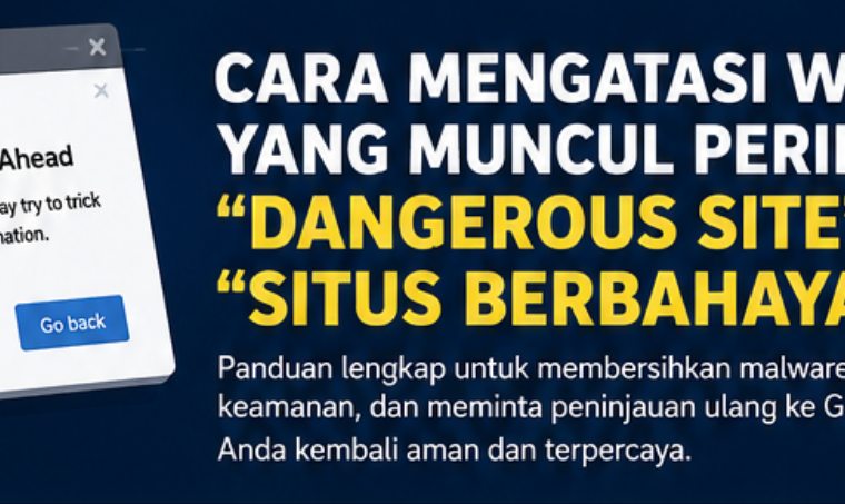 Cara Mengatasi Website yang Muncul Peringatan “Dangerous Site” atau “Situs Berbahaya”