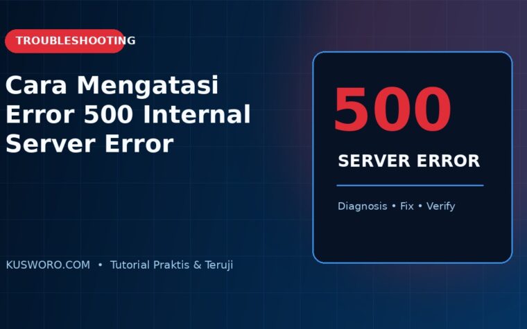 Cara Mengatasi Error 500 Internal Server Error di WordPress